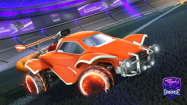 A Rocket League car design from senseiajay