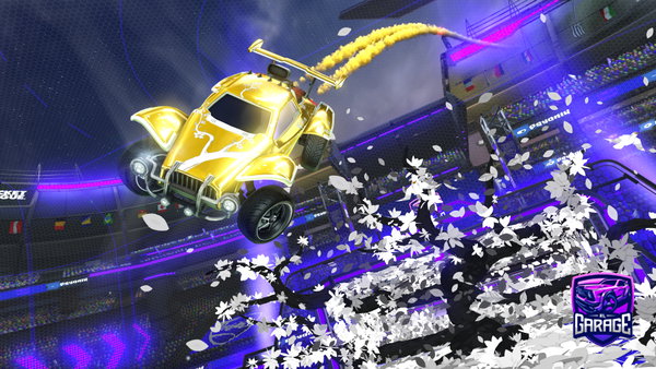 A Rocket League car design from lastro87