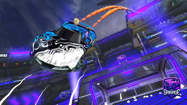 A Rocket League car design from luke-duke7