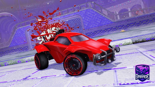 A Rocket League car design from micson09