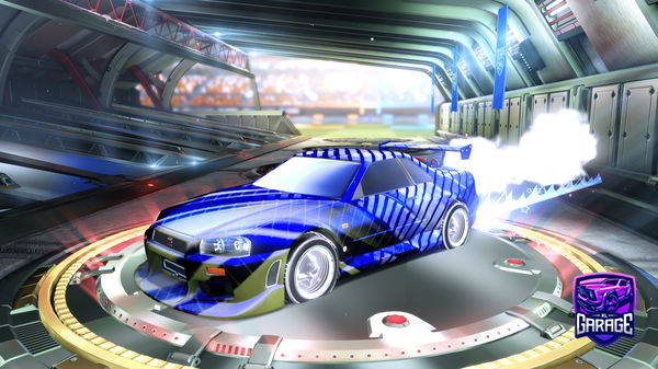 A Rocket League car design from 11didsil