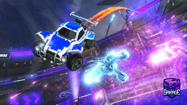 A Rocket League car design from DragonMario