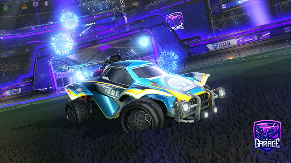 A Rocket League car design from gasper590