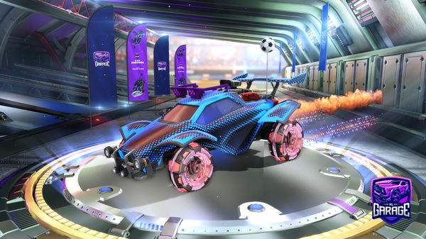 A Rocket League car design from CEJC-3
