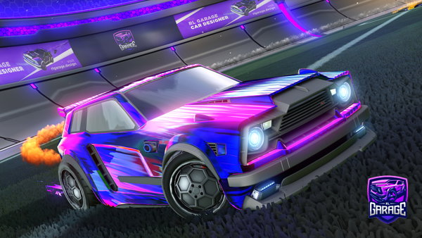 A Rocket League car design from Jok_ross