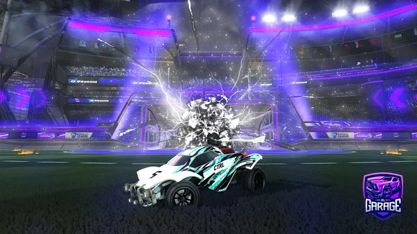 A Rocket League car design from zxhyr