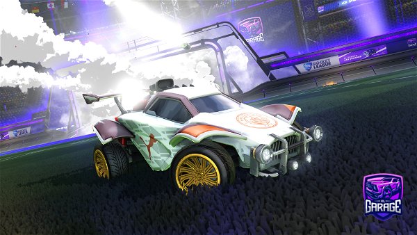 A Rocket League car design from METROVIC