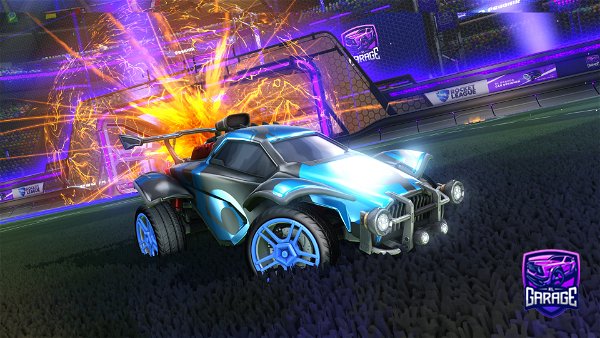 A Rocket League car design from dc_woli