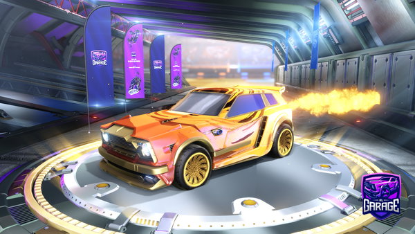 A Rocket League car design from Mewris