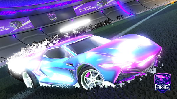 A Rocket League car design from Aurallox