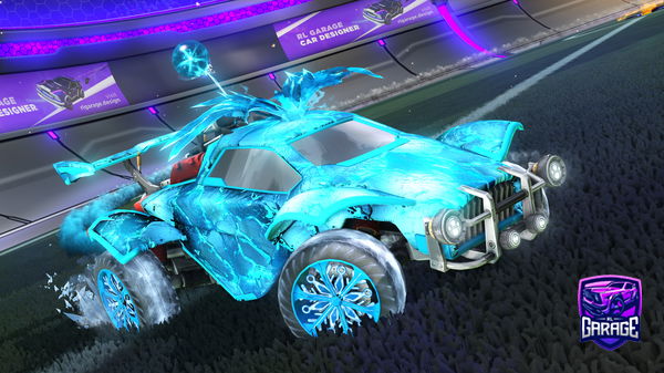 A Rocket League car design from Erco_p