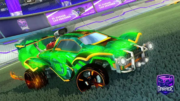 A Rocket League car design from TooManyPelican