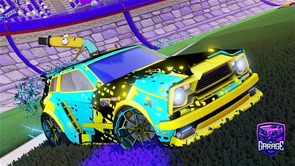 A Rocket League car design from BigDaawg