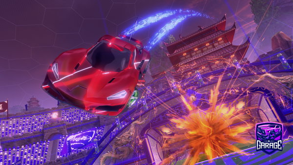 A Rocket League car design from ItsJosherBrouu