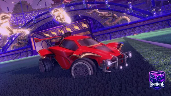 A Rocket League car design from Yt_rl_ScarloRen