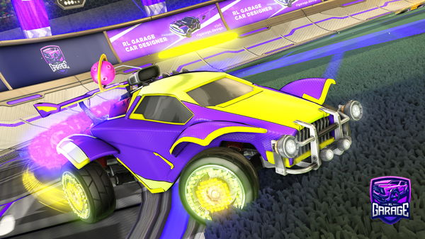 A Rocket League car design from onyXD_