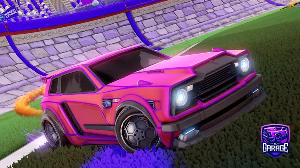 A Rocket League car design from SaltySylveon