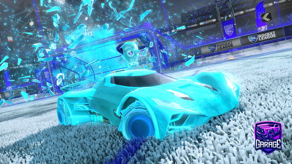 A Rocket League car design from Aseerkhan