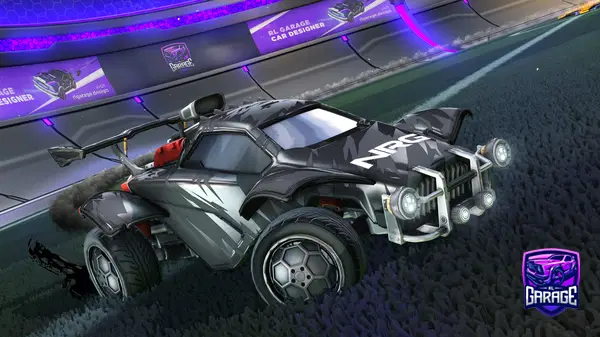 A Rocket League car design from Solo123