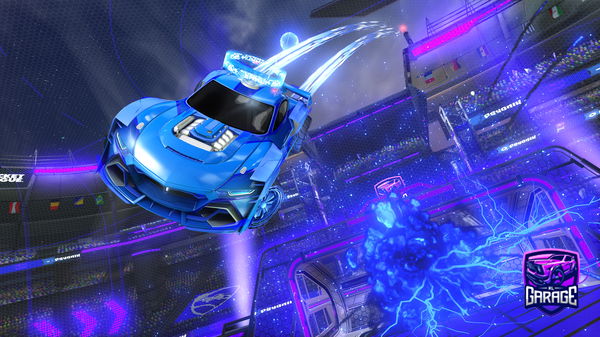 A Rocket League car design from Foundation7