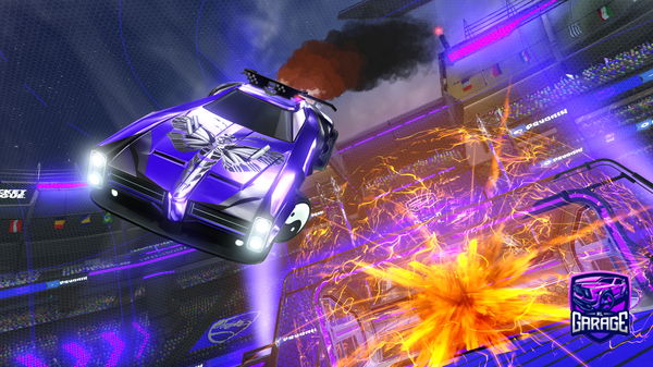 A Rocket League car design from OXGNoCap