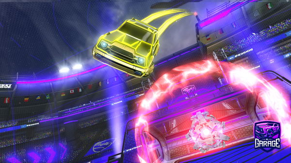 A Rocket League car design from KingSteve2534