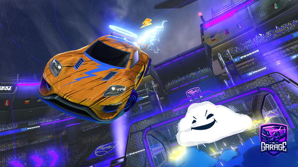 A Rocket League car design from ADT24FUB