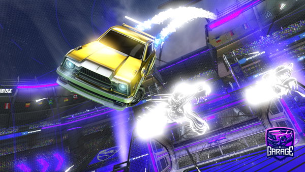 A Rocket League car design from husky-guard9