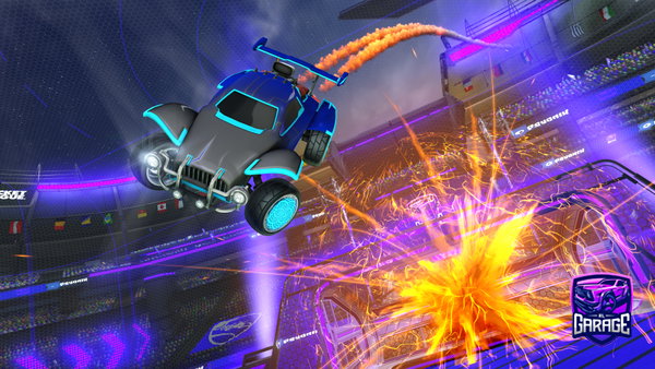 A Rocket League car design from Rattrap1940