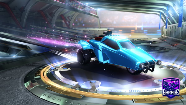 A Rocket League car design from Letsgo12