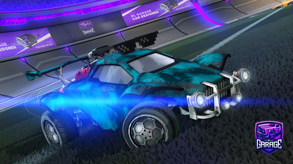 A Rocket League car design from MWWM10