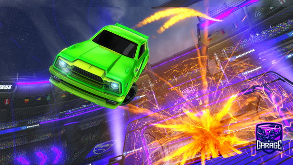 A Rocket League car design from Rl-zombie