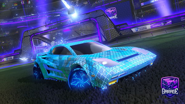 A Rocket League car design from Xfinity4444