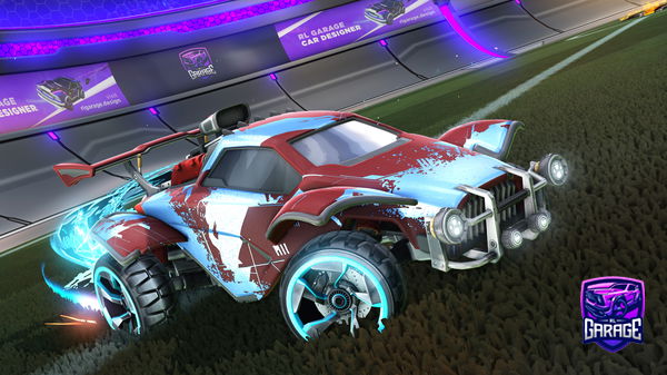 A Rocket League car design from Sparkzy12645