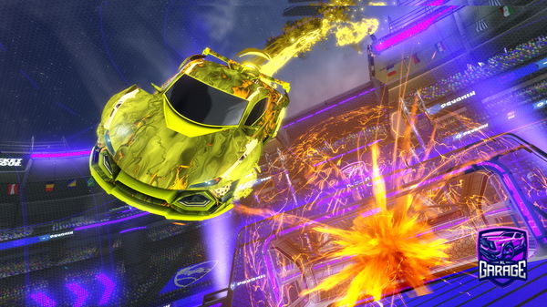 A Rocket League car design from HimHimHim