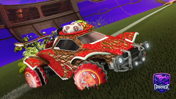 A Rocket League car design from Polar-Ray