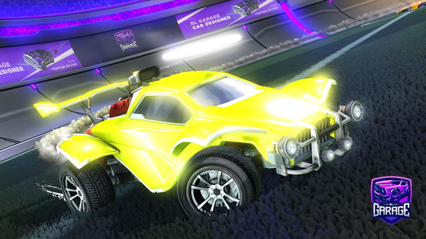 A Rocket League car design from FeDelaine