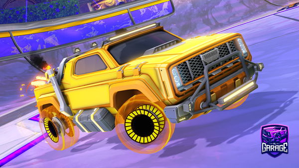 A Rocket League car design from irosario78