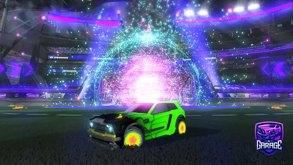 A Rocket League car design from foggyszn