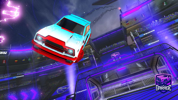 A Rocket League car design from SAIIFFx