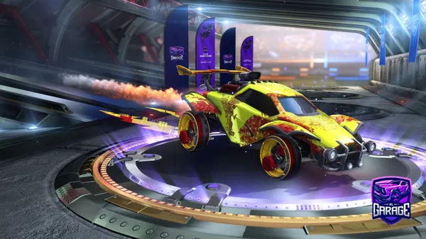 A Rocket League car design from D13132426