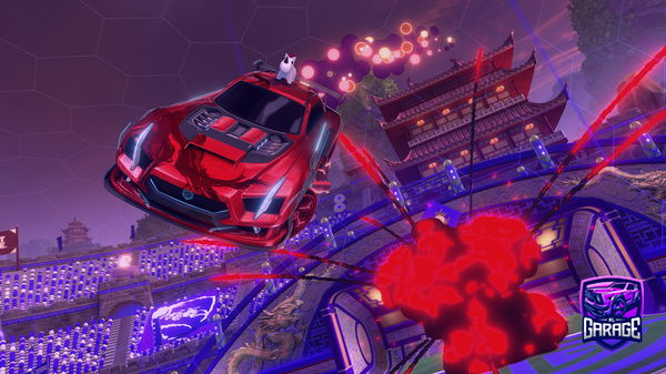 A Rocket League car design from Ka5tom