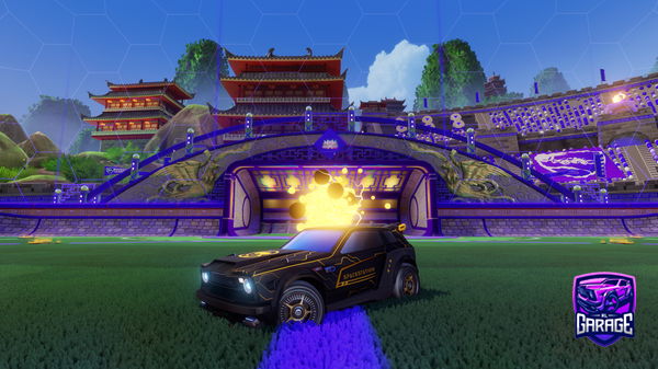 A Rocket League car design from bradcraft