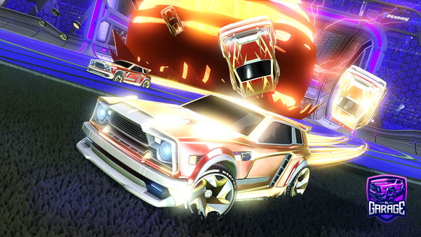 A Rocket League car design from AmaniOfValor