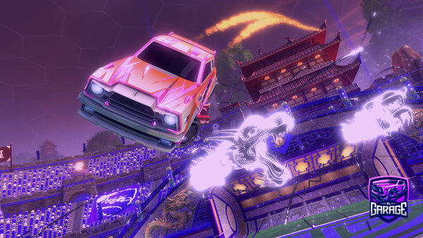 A Rocket League car design from Mxdnxght