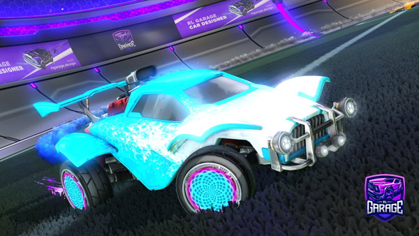 A Rocket League car design from Akkass090927