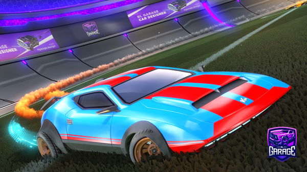 A Rocket League car design from Tonini08