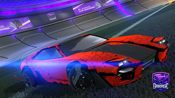 A Rocket League car design from emvee0us