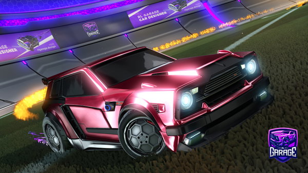 A Rocket League car design from meroneko