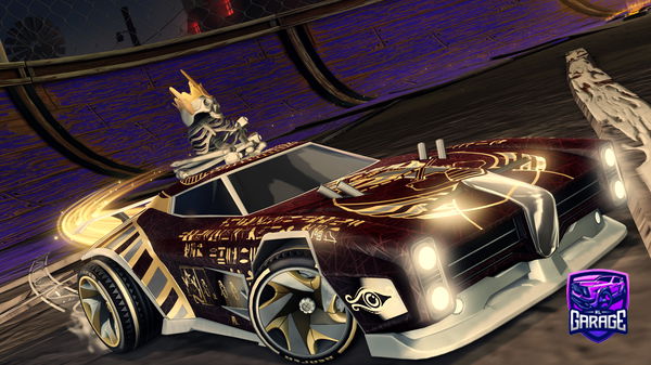A Rocket League car design from abspielen